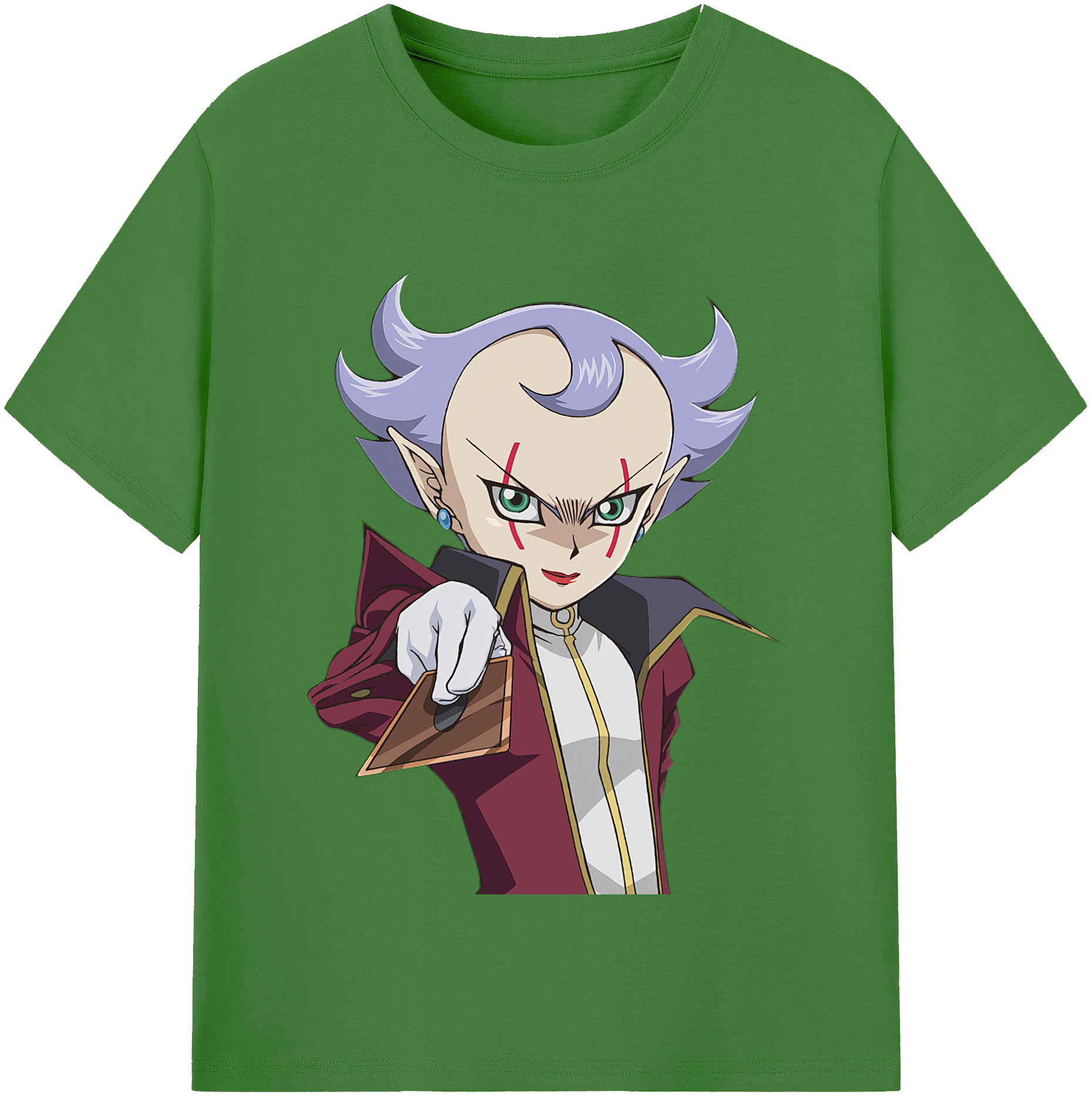 （画像用） 遊☆戯☆王 Yu-Gi-Oh! レディースカジュアルプリントTシャツ（綿100％）